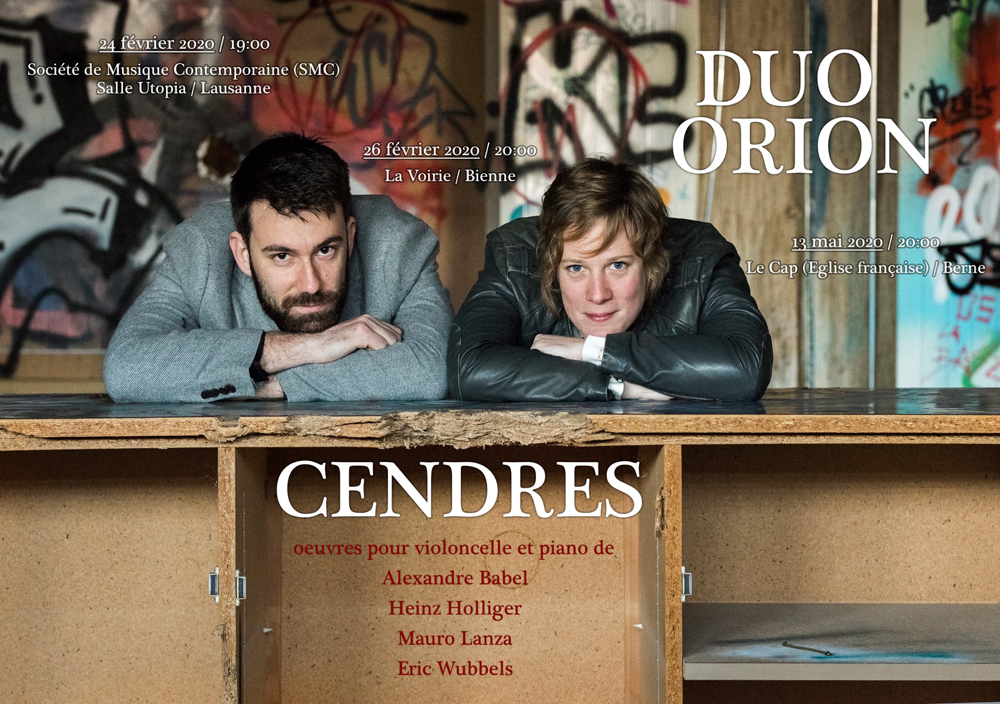 Le Duo Orion à la Voirie de Bienne