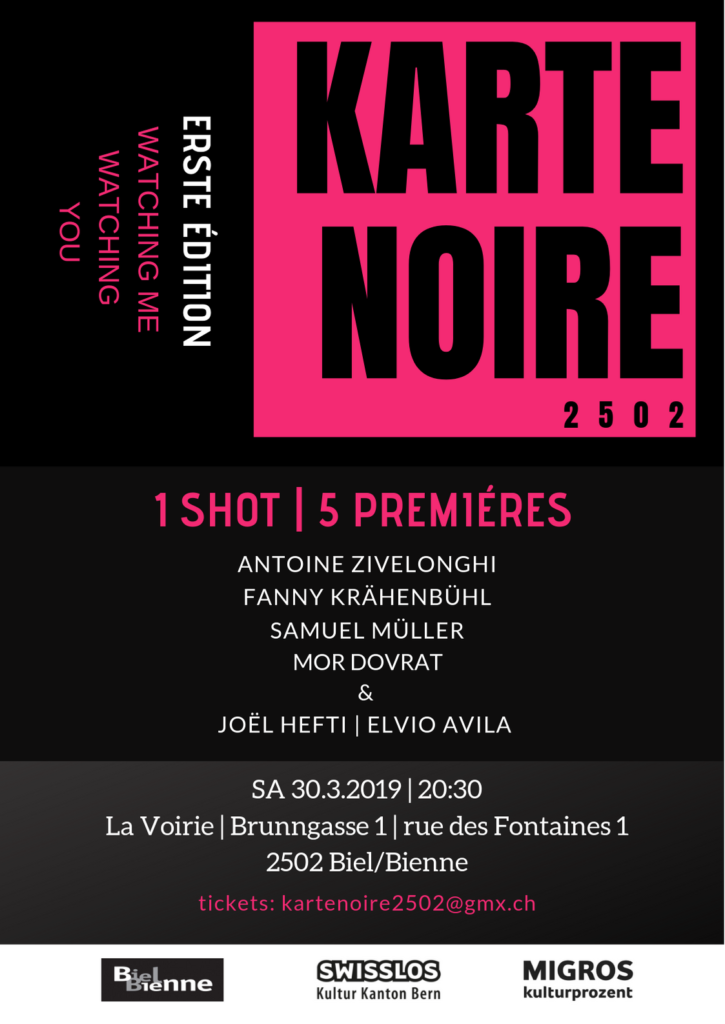 Karte Noire à la Voirie